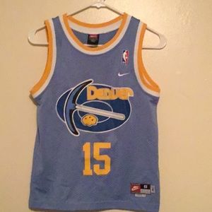 Kids size small Carmelo Anthony jersey stitched